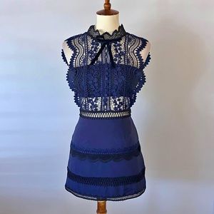 Self Portrait Eyelet Dress